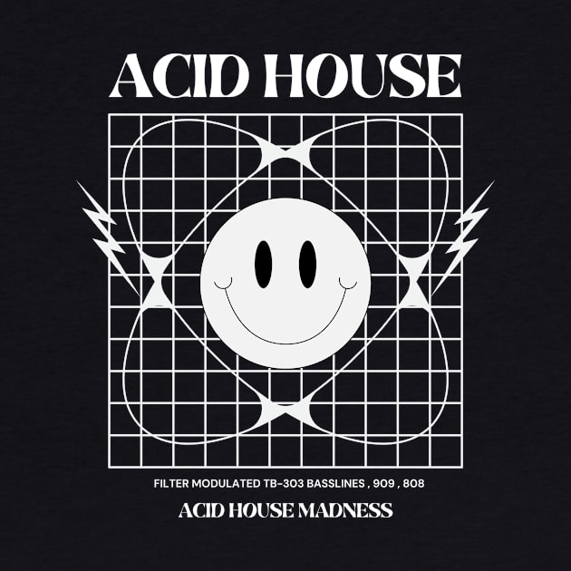 ACID HOUSE  - 303 Grid Madness by DISCOTHREADZ 